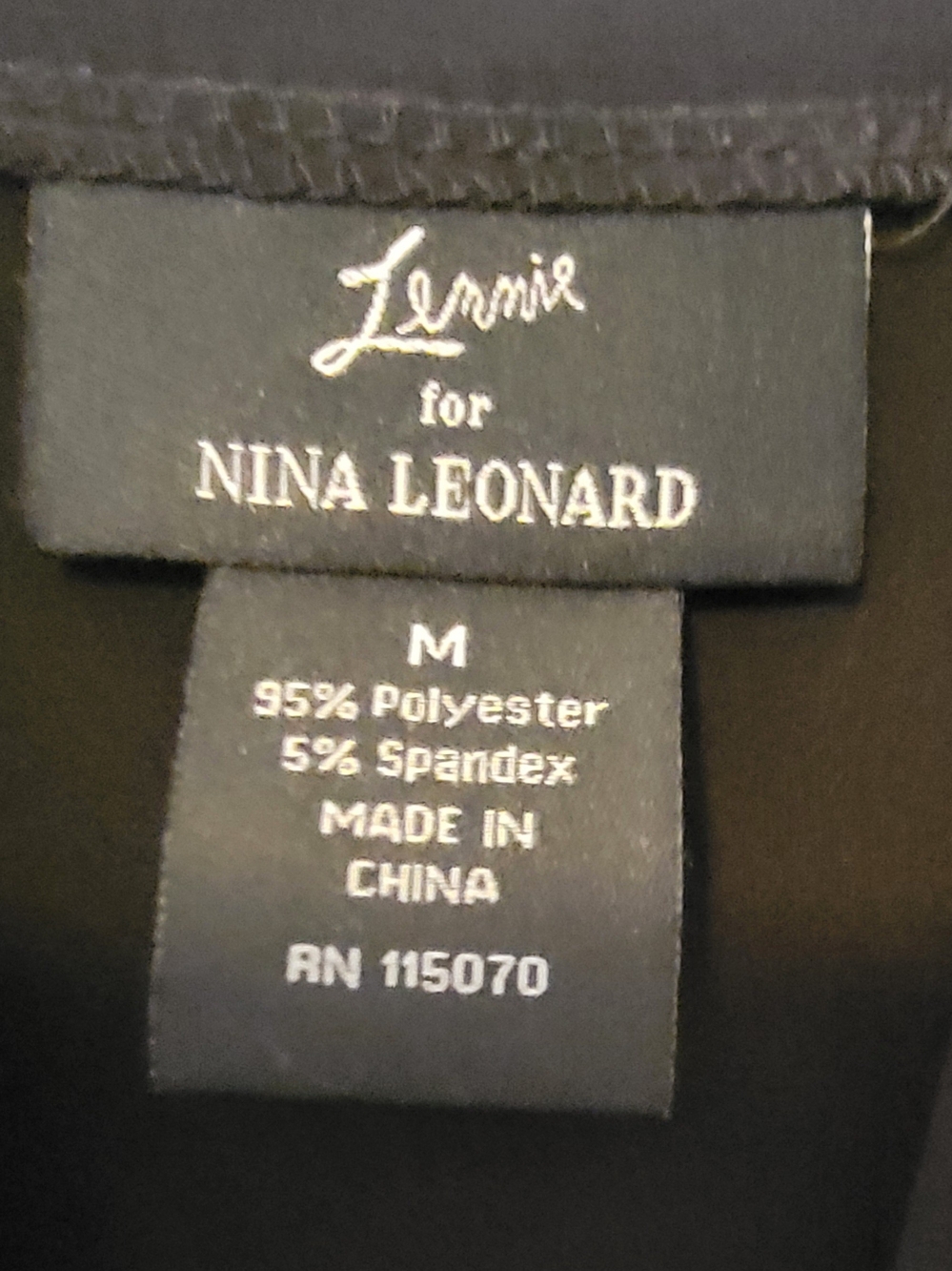 Nina Leonard Black Cropped Open-Front Blazer Size M NWT - Picture 3 of 6